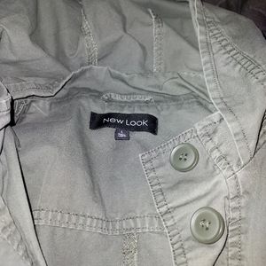 Green Button Up Jacket